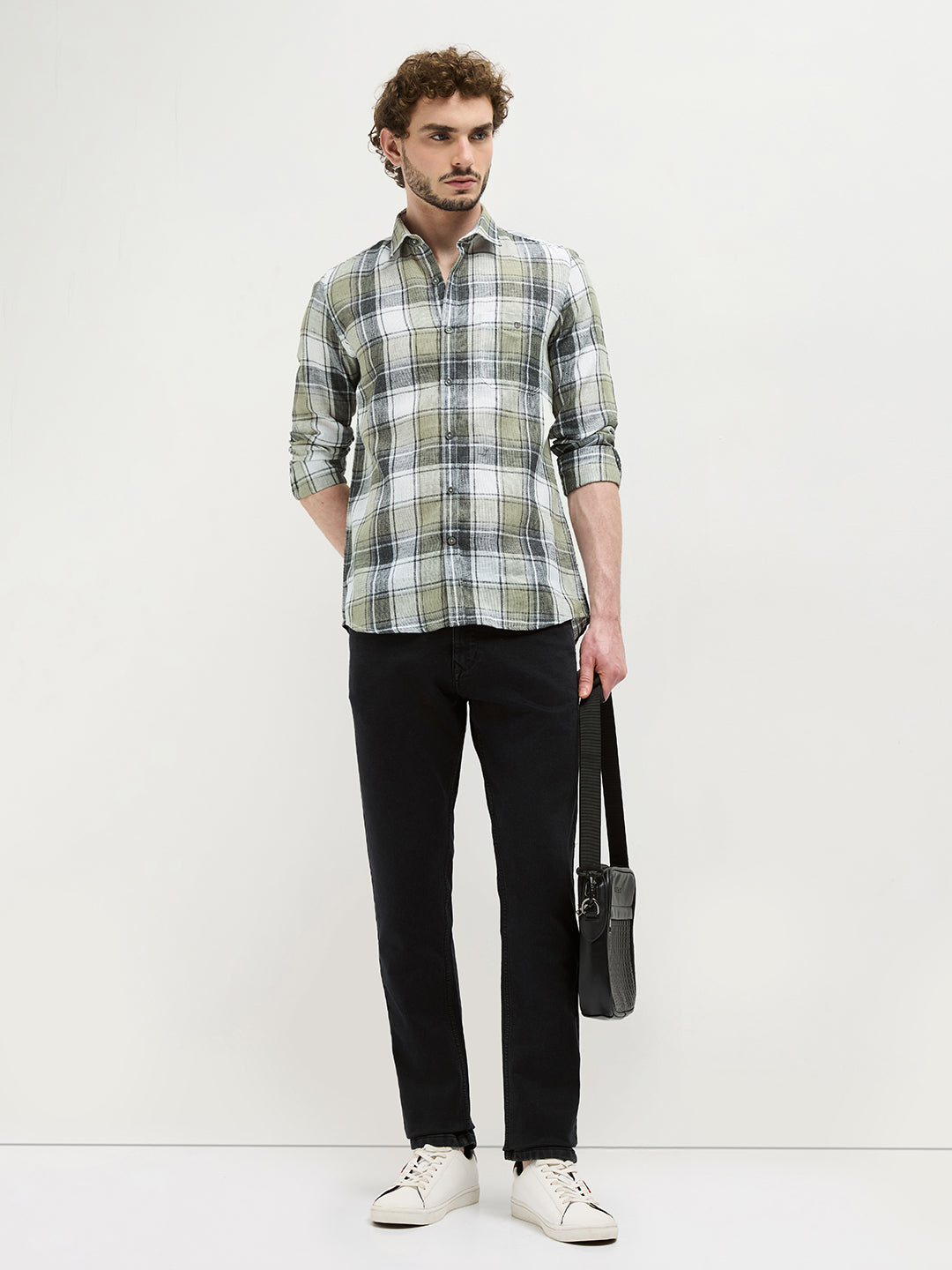 cream shirt mens