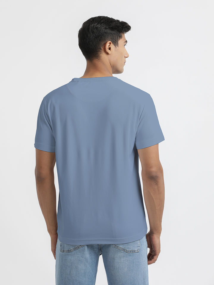 crew neck t shirt grey