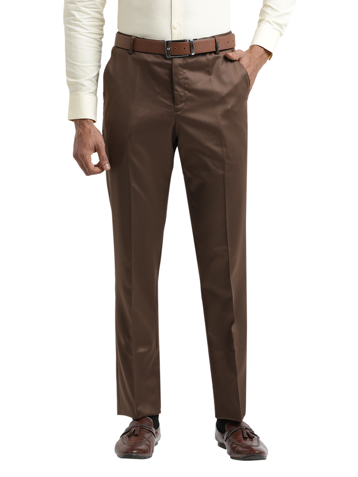 dark brown formal pants