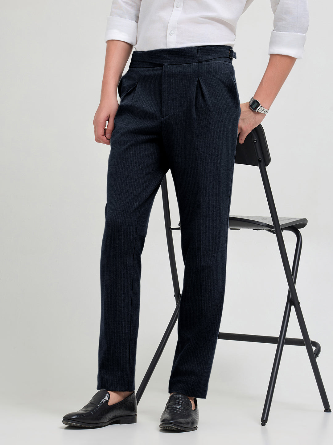 dark navy pants