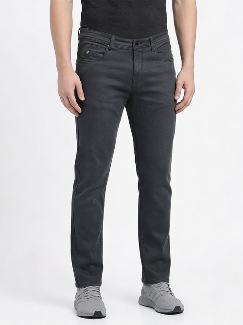Grey Denim Trousers