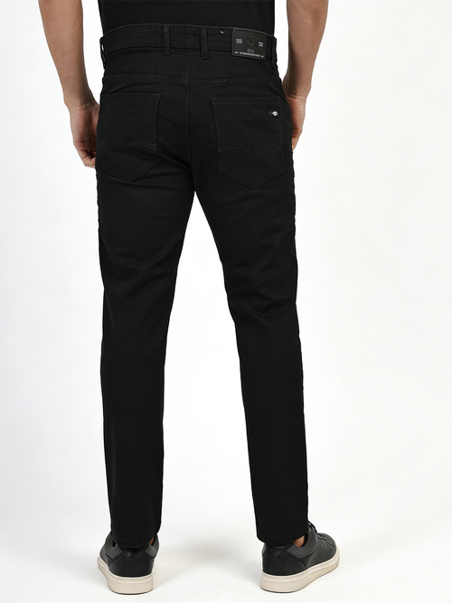 Midnight Black Denim Trousers