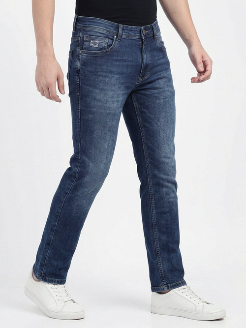 Ink Blue Denim Trousers