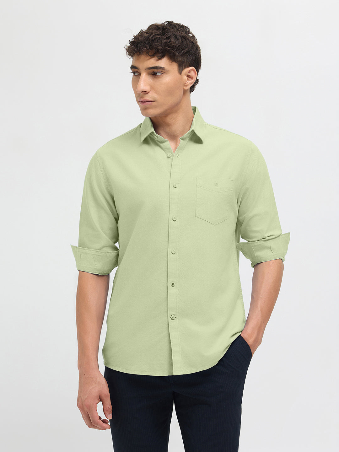 dusty olive shirt
