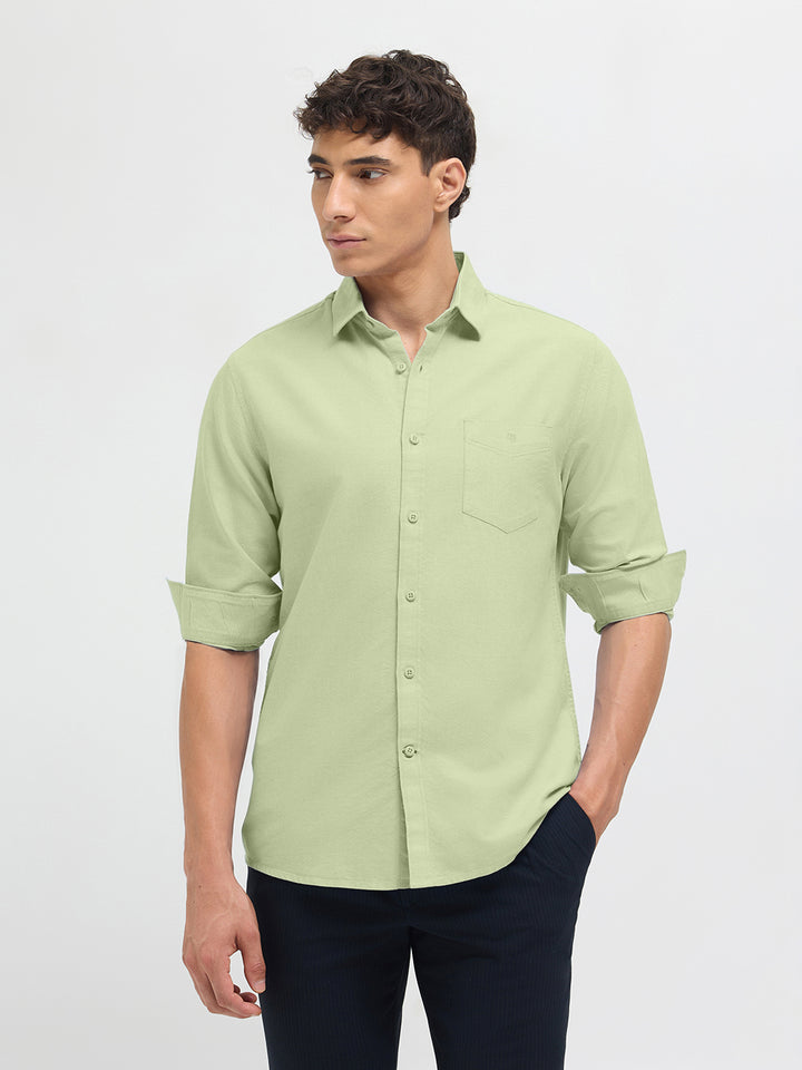 dusty olive shirt