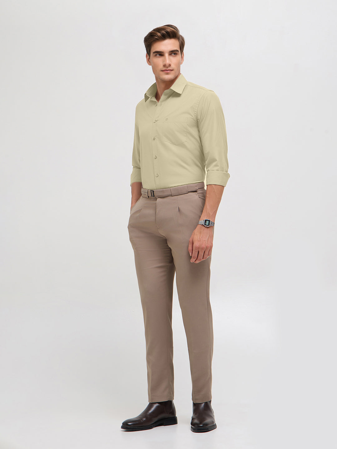 dusty olive shirt
