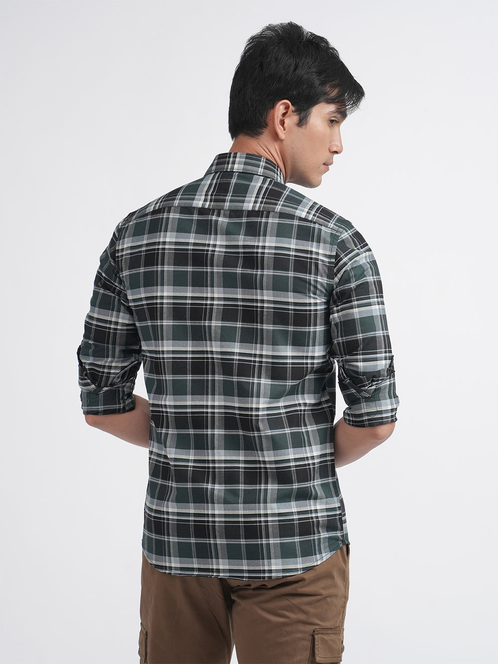 emerald green shirt mens