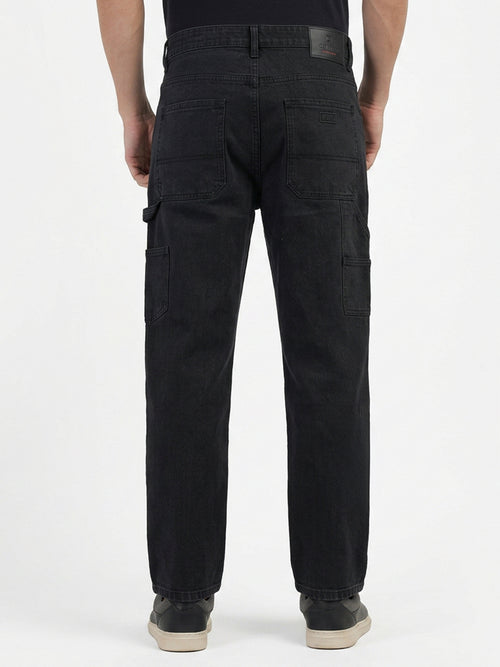 Charcoal Black Denim Trousers