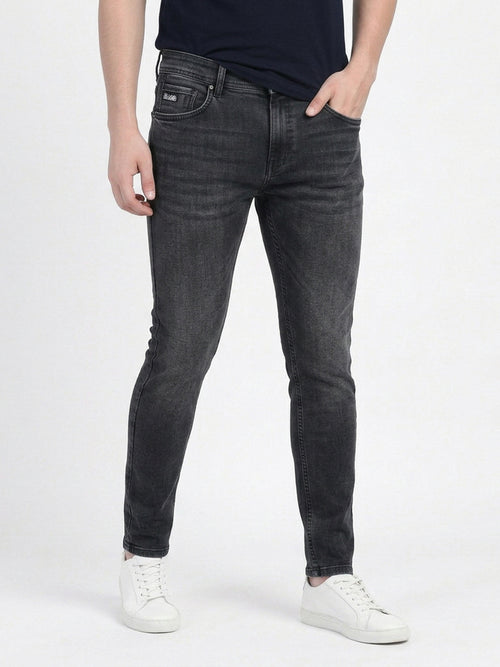 Carbon Black Denim Trousers