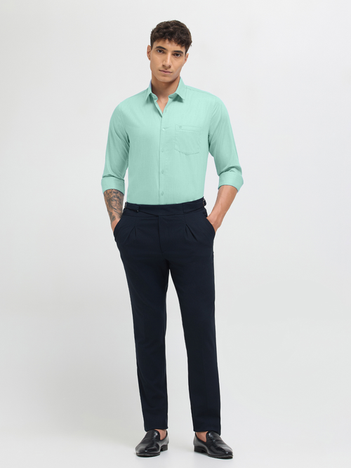 Light Mint Solid Formal Shirt