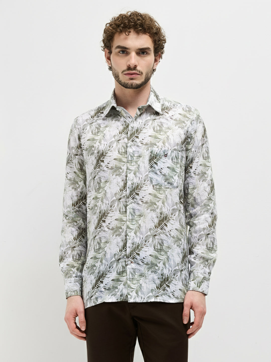 green leaf shirt