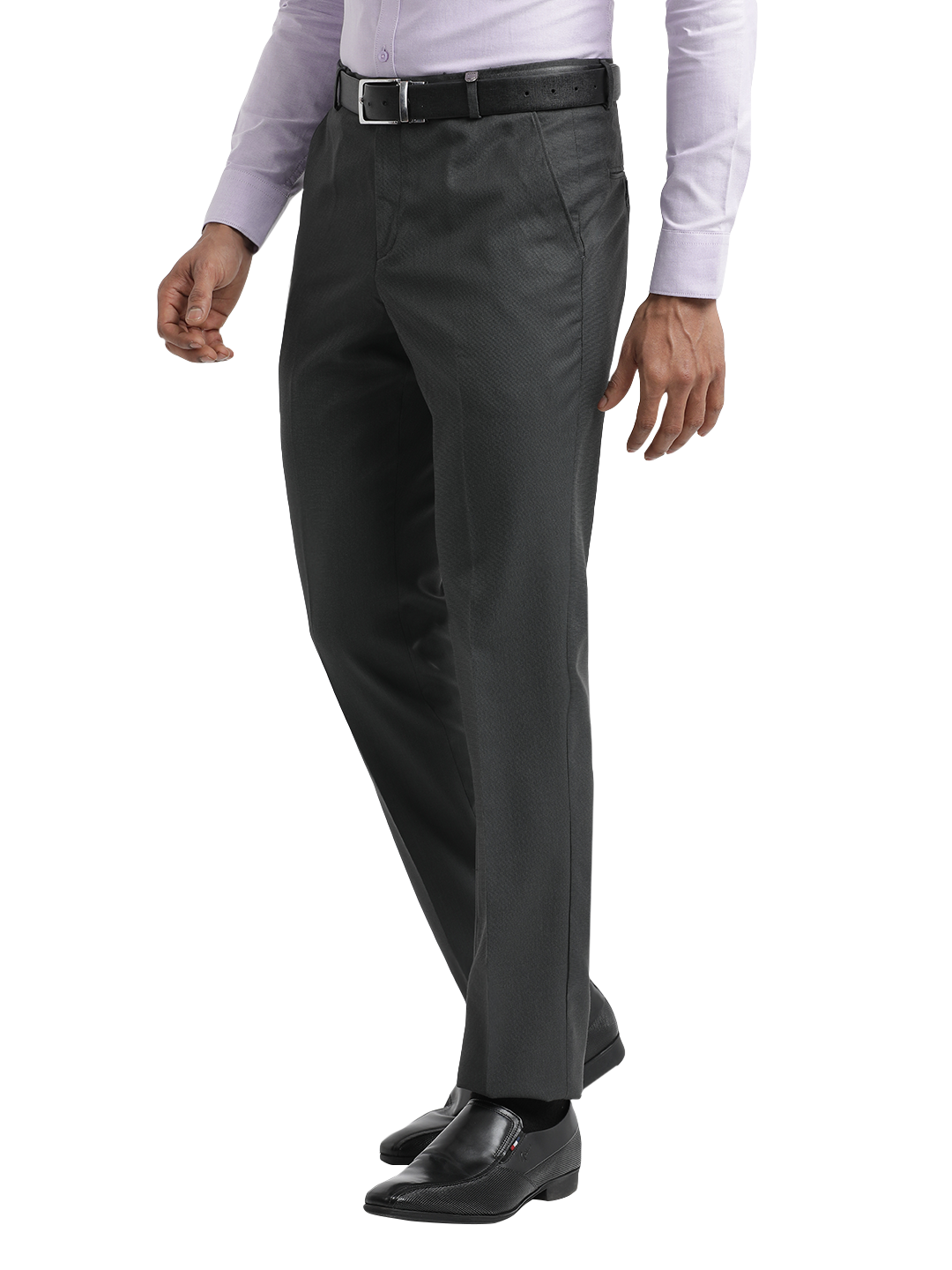 grey cotton trousers mens