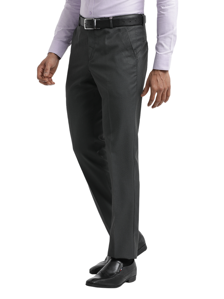 grey cotton trousers mens