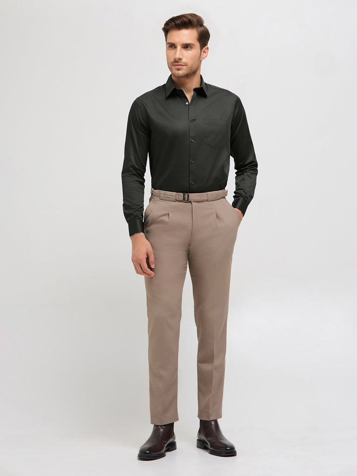 grey formal shirt