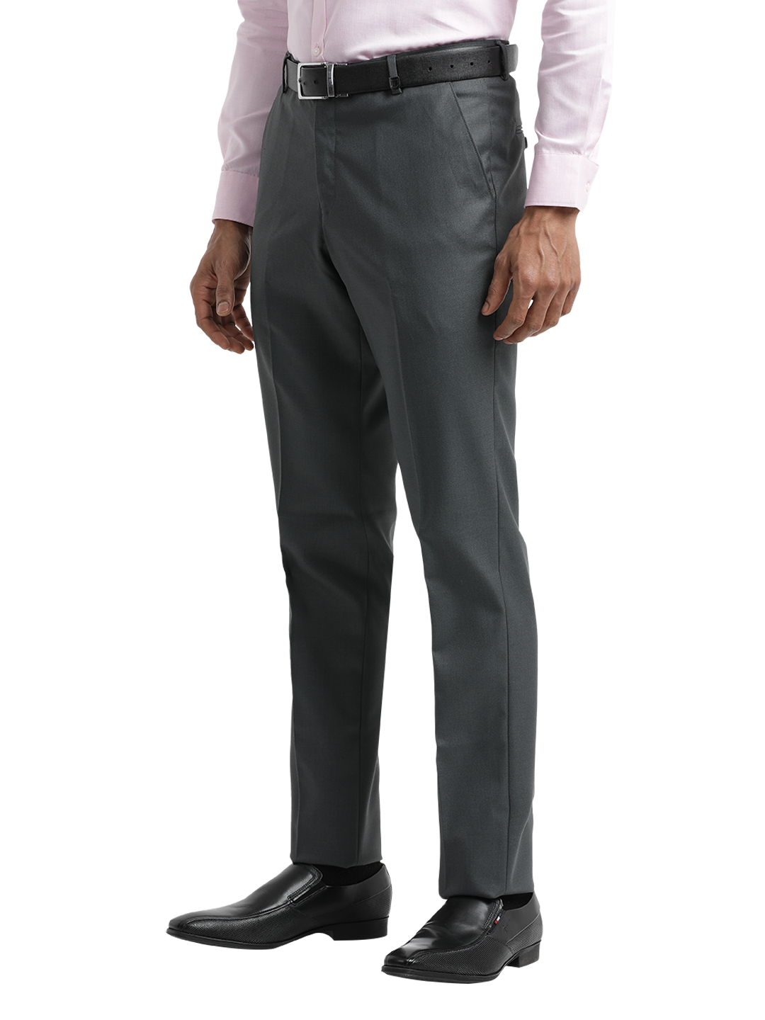 grey formal trousers