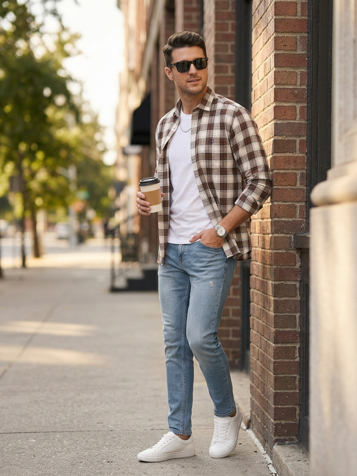 ivory casual shirt