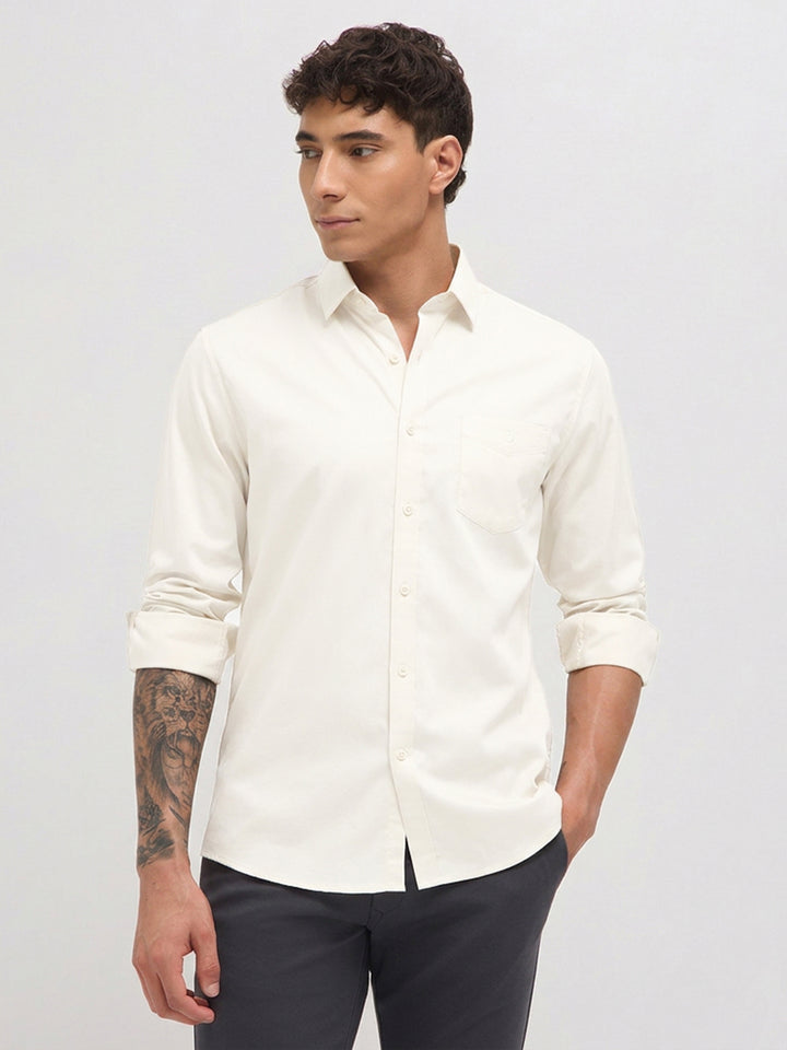 ivory color shirt