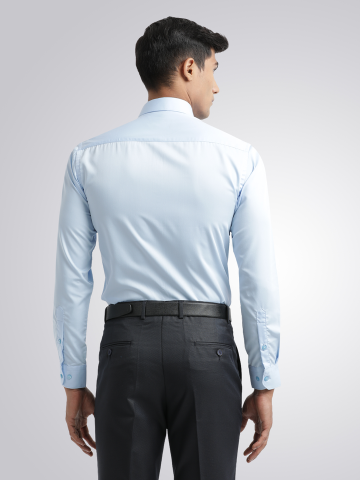 light blue formal shirt