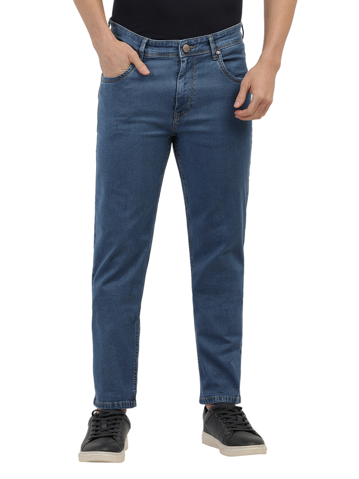 light blue trousers