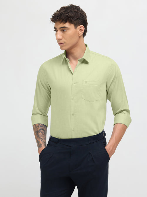 Light Pista Solid Formal Shirt