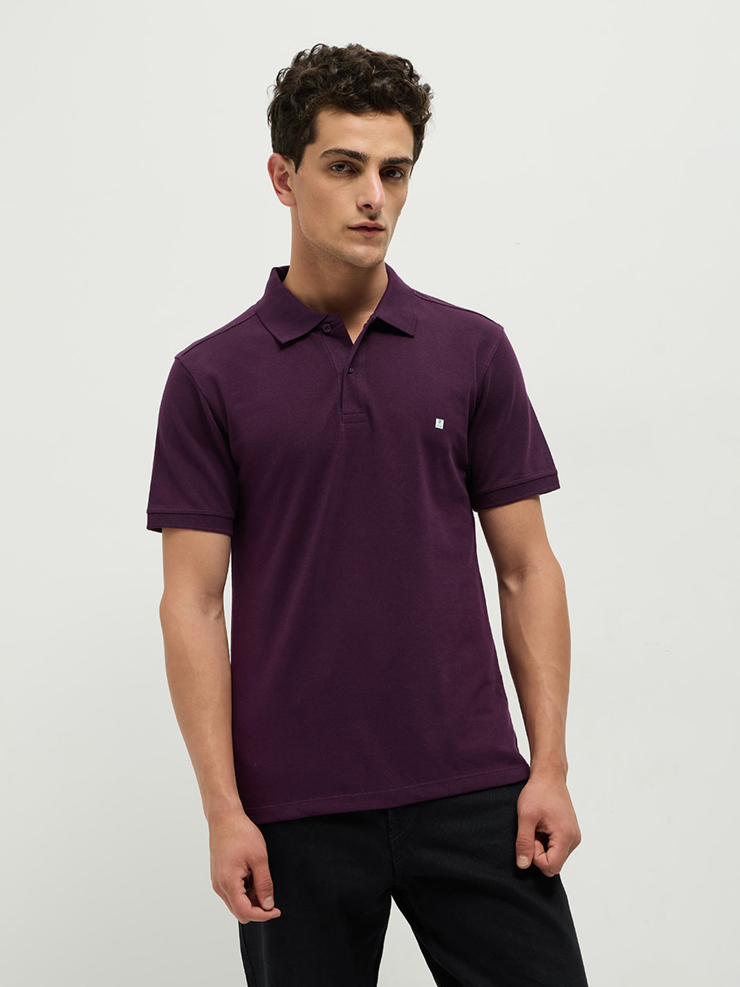 light purple t shirt for men