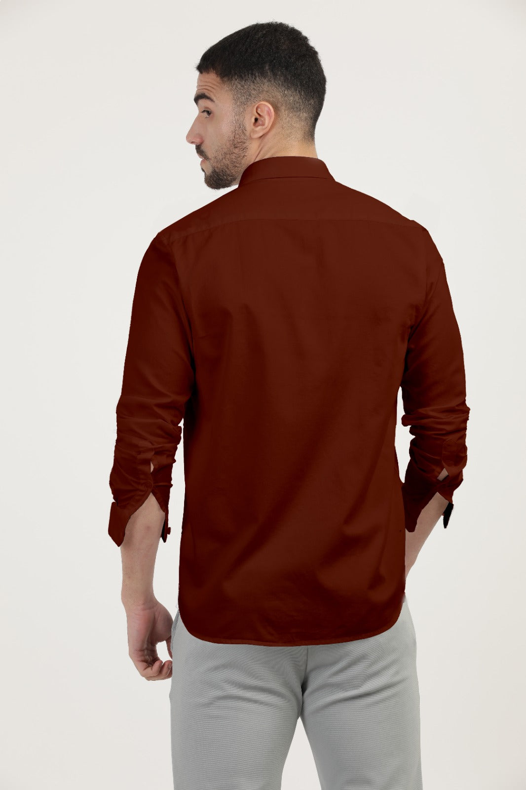 linen blend shirt