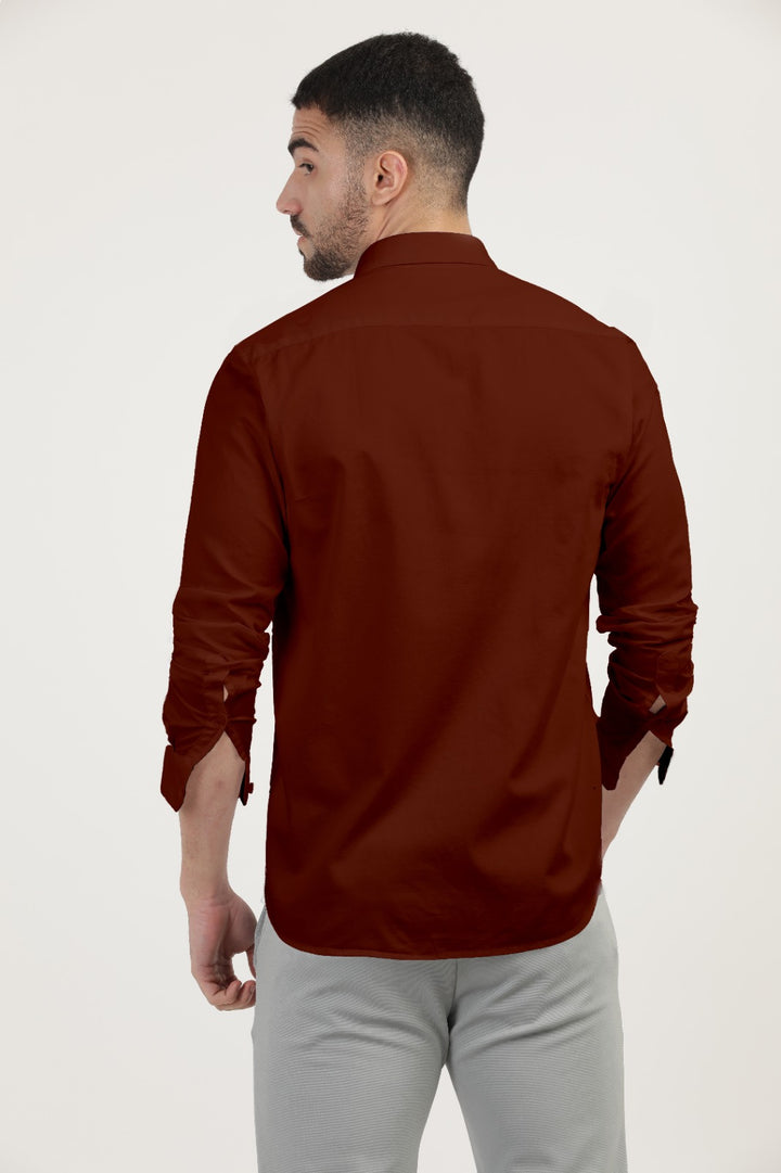 linen blend shirt