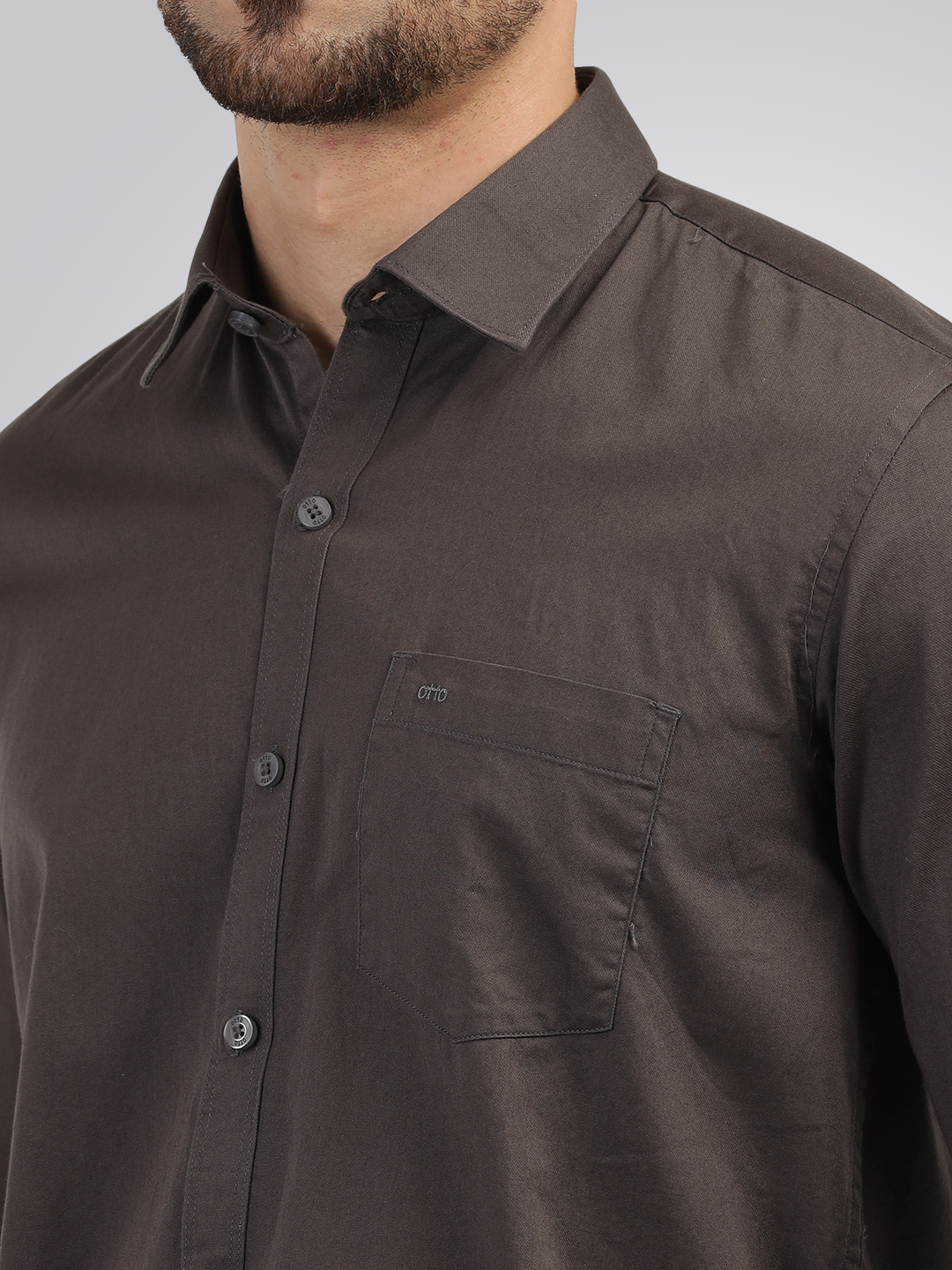 linen blend shirt