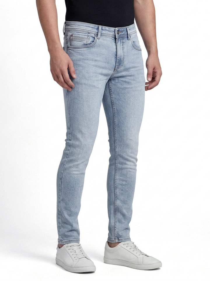 Breeze Blue Denim Trousers