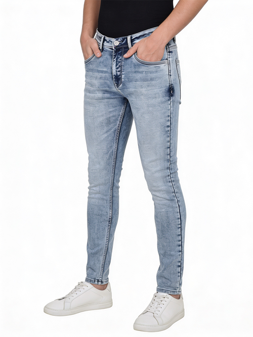 Cloud Blue Denim Trousers