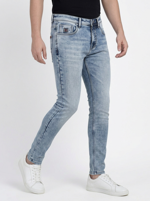 Cloud Blue Denim Trousers