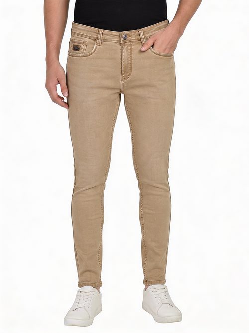 Desert Khaki Denim Trousers