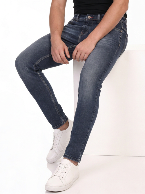 Smoky Blue Denim Trousers
