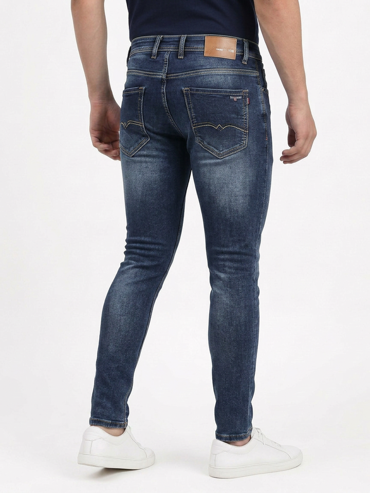 Smoky Blue Denim Trousers