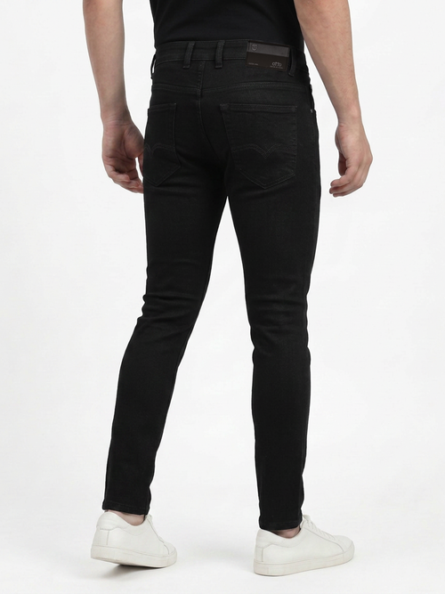 Coal Black Denim Trousers