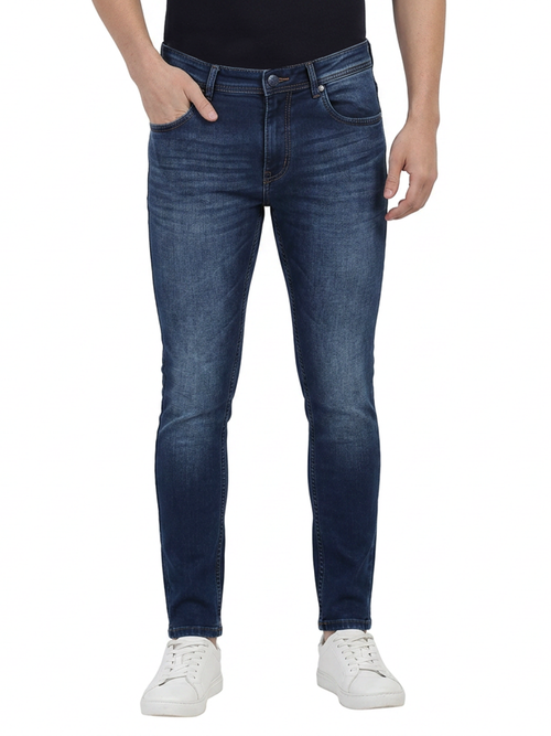 Deep Sea Blue Denim Trousers