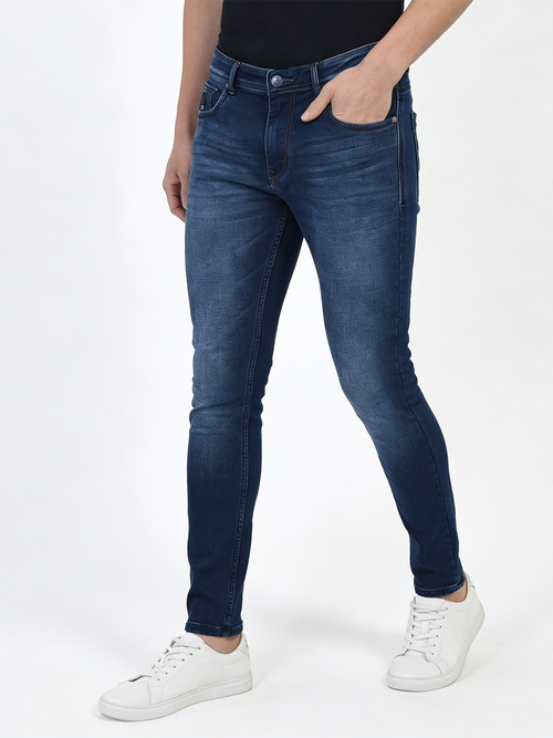 Deep Sea Blue Denim Trousers