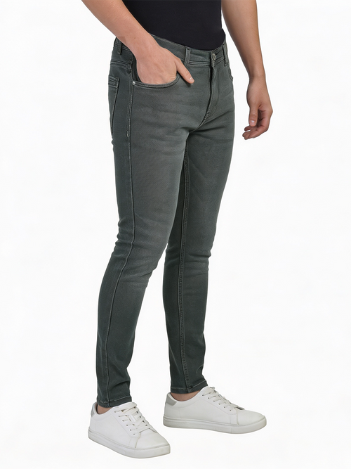 Graphite Grey Denim Trousers