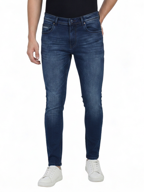 Indigo Blue Denim Trousers