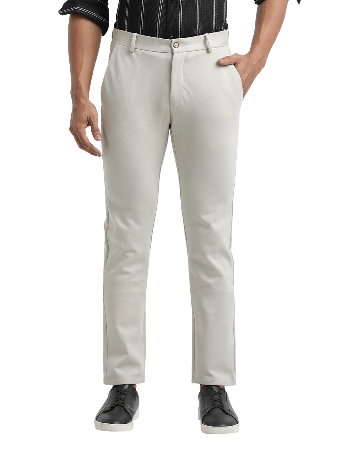 melange trousers
