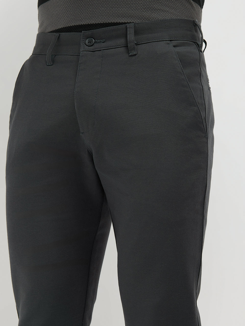 mens casual cotton trousers