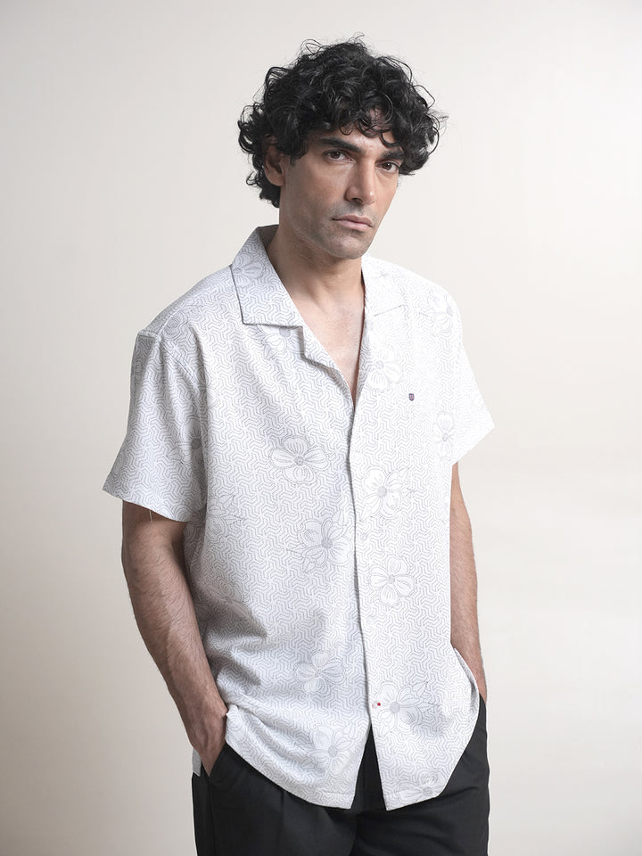 mens casual printed shirts