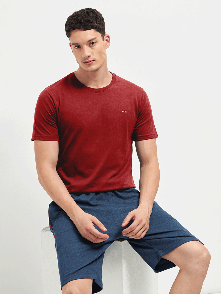 mens crew neck t shirt