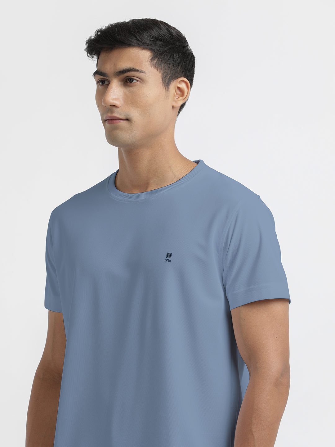men's grey crew neck t shirt
