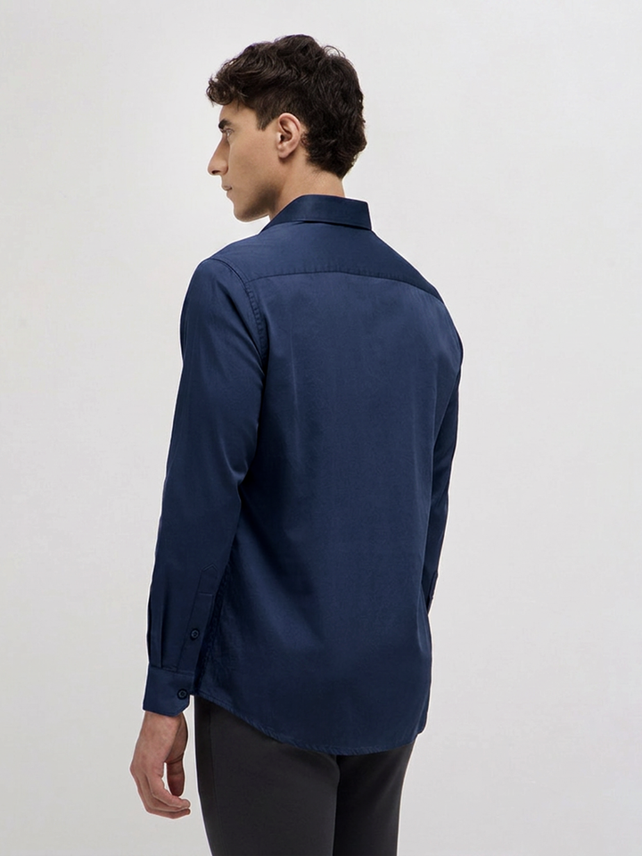 navy blue colour shirt