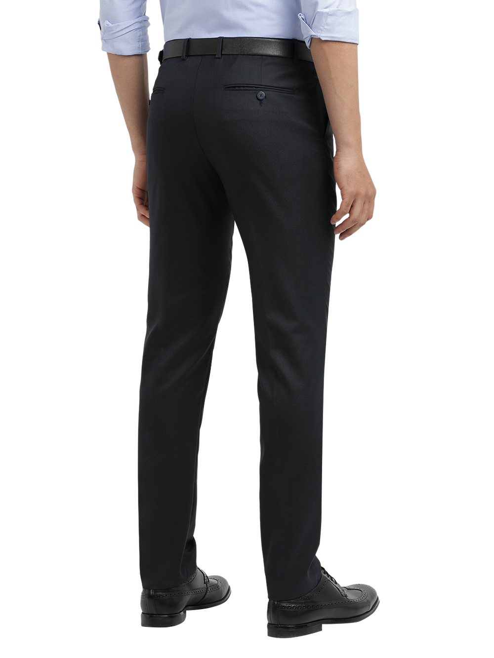 navy formal trousers