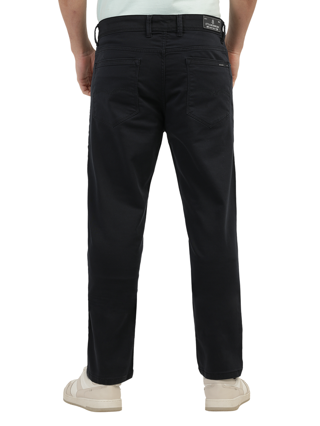 navy trousers
