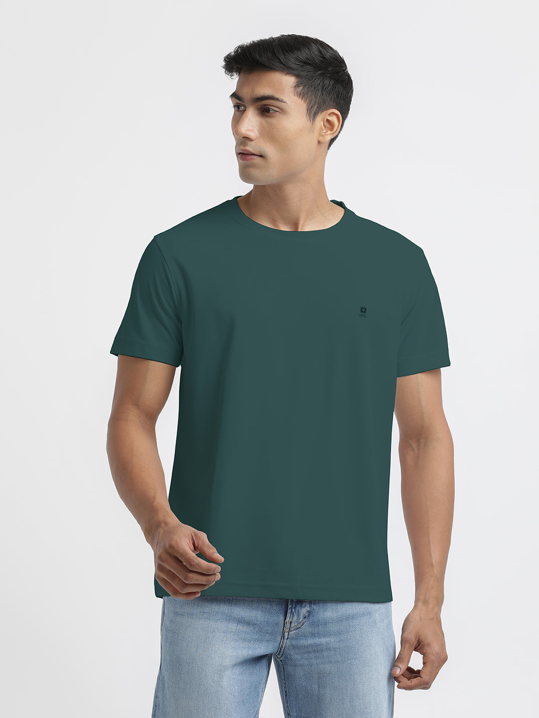 peacock green t shirt