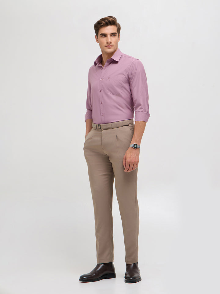 pink formal shirt
