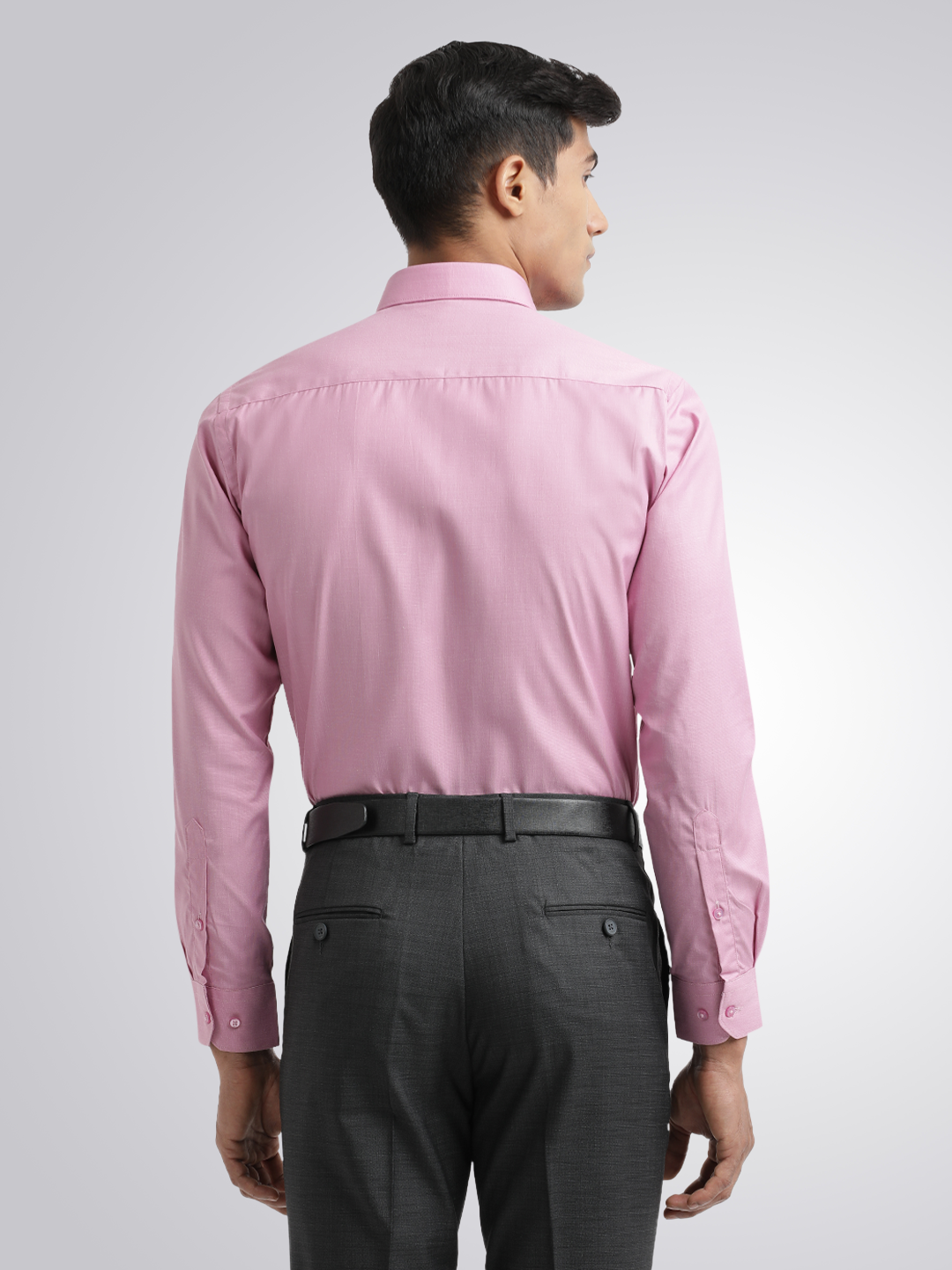 pink formal shirt mens